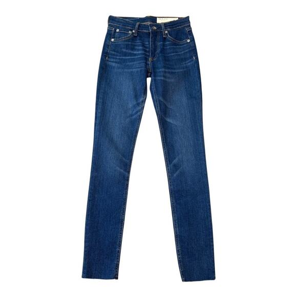 NEW Rag & Bone Women’s Size 00 (23)‎ Clearwater Cate Mid-Rise Skinny NWT - Picture 1 of 8